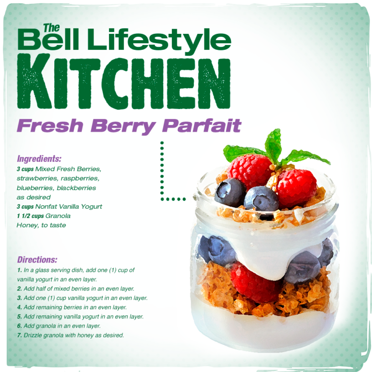 Fresh Berry Parfait Recipe Bell Wellness Center